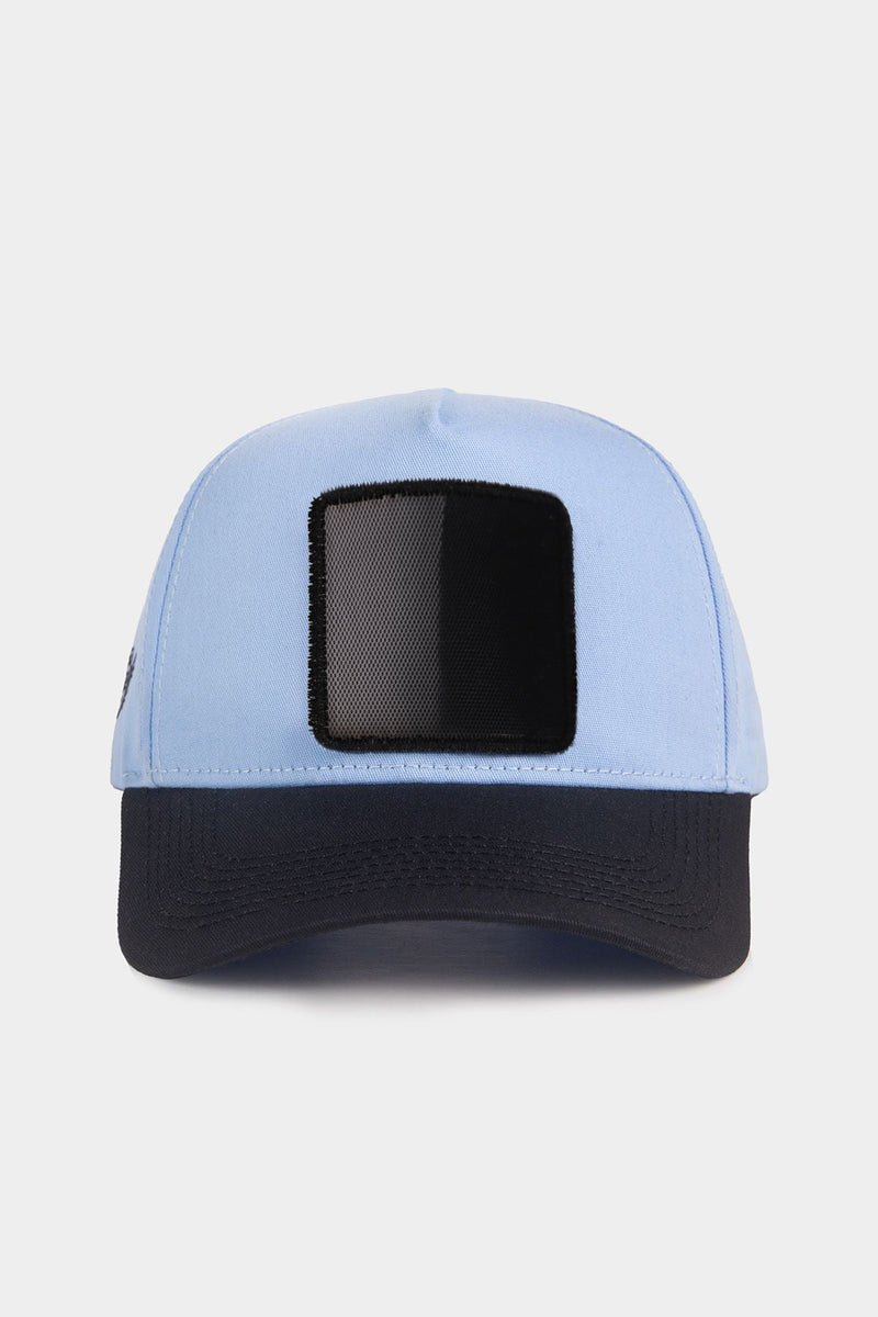 Black & Ice Blue BlackBörk Baseball Cap