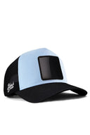 siyah-buz mavi trucker sapka