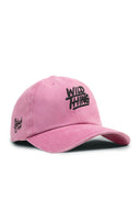 Vintage Dusty Pink Baseball Cap with Black Wild Thing Embroidery