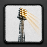 Stadium Lights patch for BlackBork caps