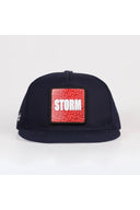 storm logolu lacivert hip hop sapka
