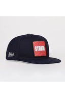 storm logolu lacivert hip hop sapka