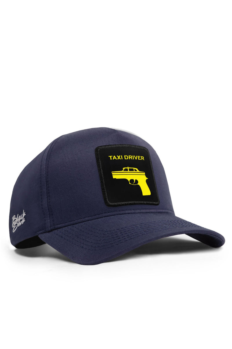 Navy BlackBörk Baseball Cap with Taxi Driver patch