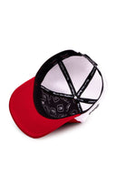 the end logolu krmz - beyaz trucker sapka