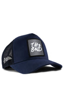 the end logolu lacivert trucker sapka