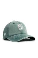 wake up naksl vintage beyzbol koyu yesil sapka