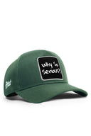 why so serious logolu cordura petrol yesili beyzbol sapka