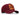 Gorra de béisbol BlackBork en color burdeos y parche V1 Camel Bull