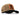 BlackBork Mink/Black Baseball Cap & V1 Camel Letter H Patch