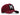 BlackBork Burgundy Baseball Cap & V1 Letter M Patch