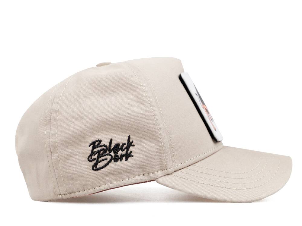BlackBork Beige Baseball Cap & V1 Duck Patch