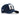 Gorra de béisbol azul marino BlackBork y parche Samurai V1